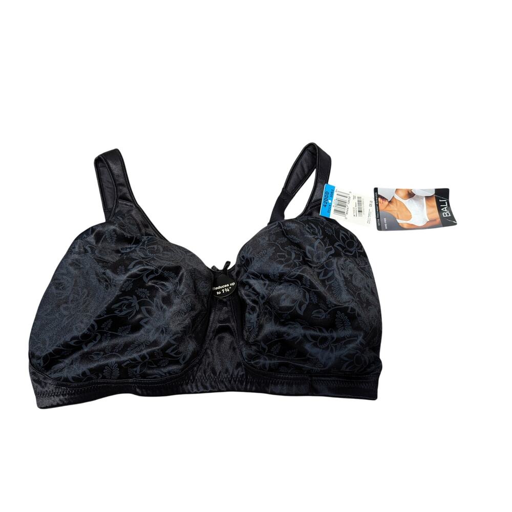 BALI Womens Bra size 42DDD Black, NWT; NEW